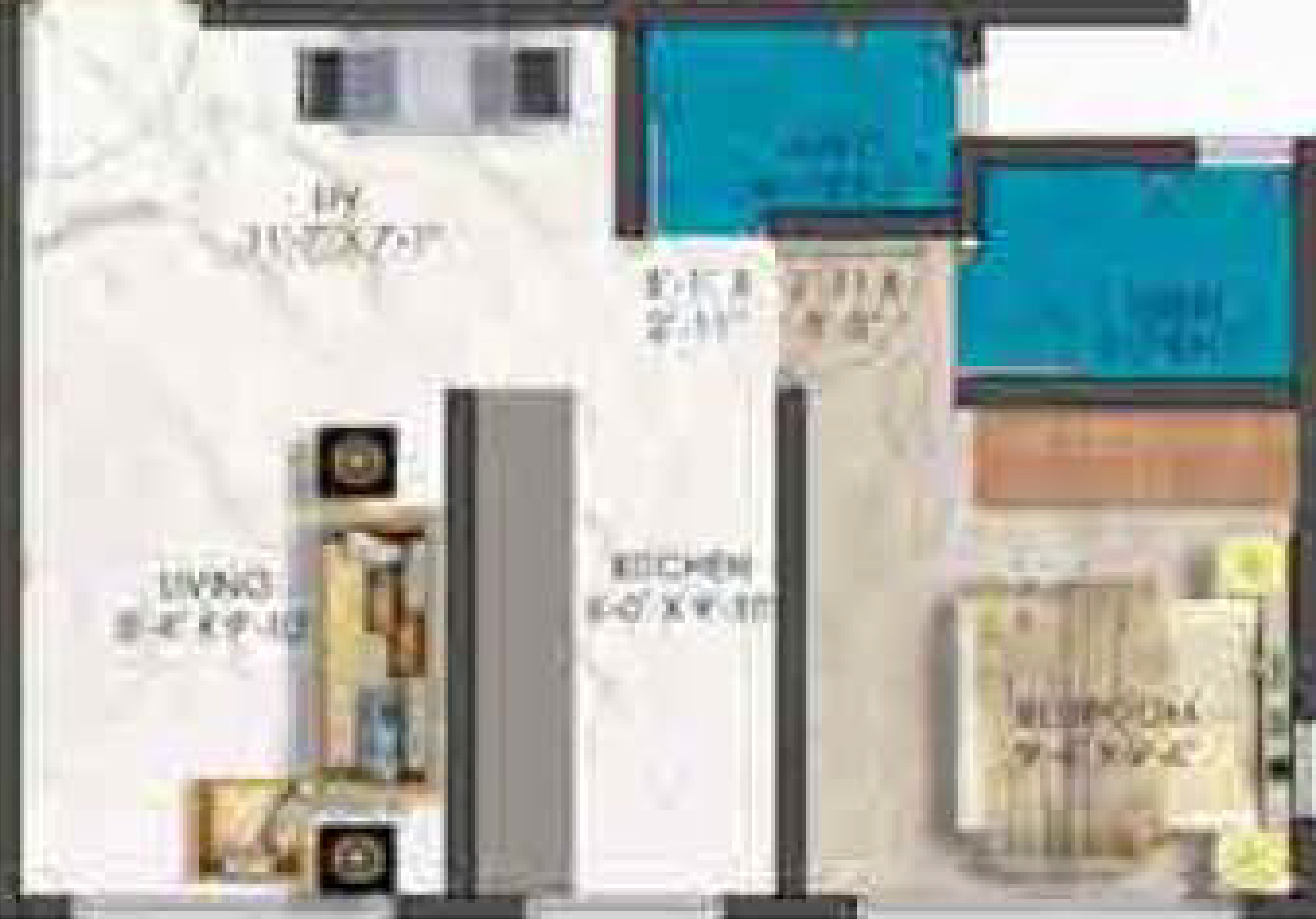 1 BHK floor plan