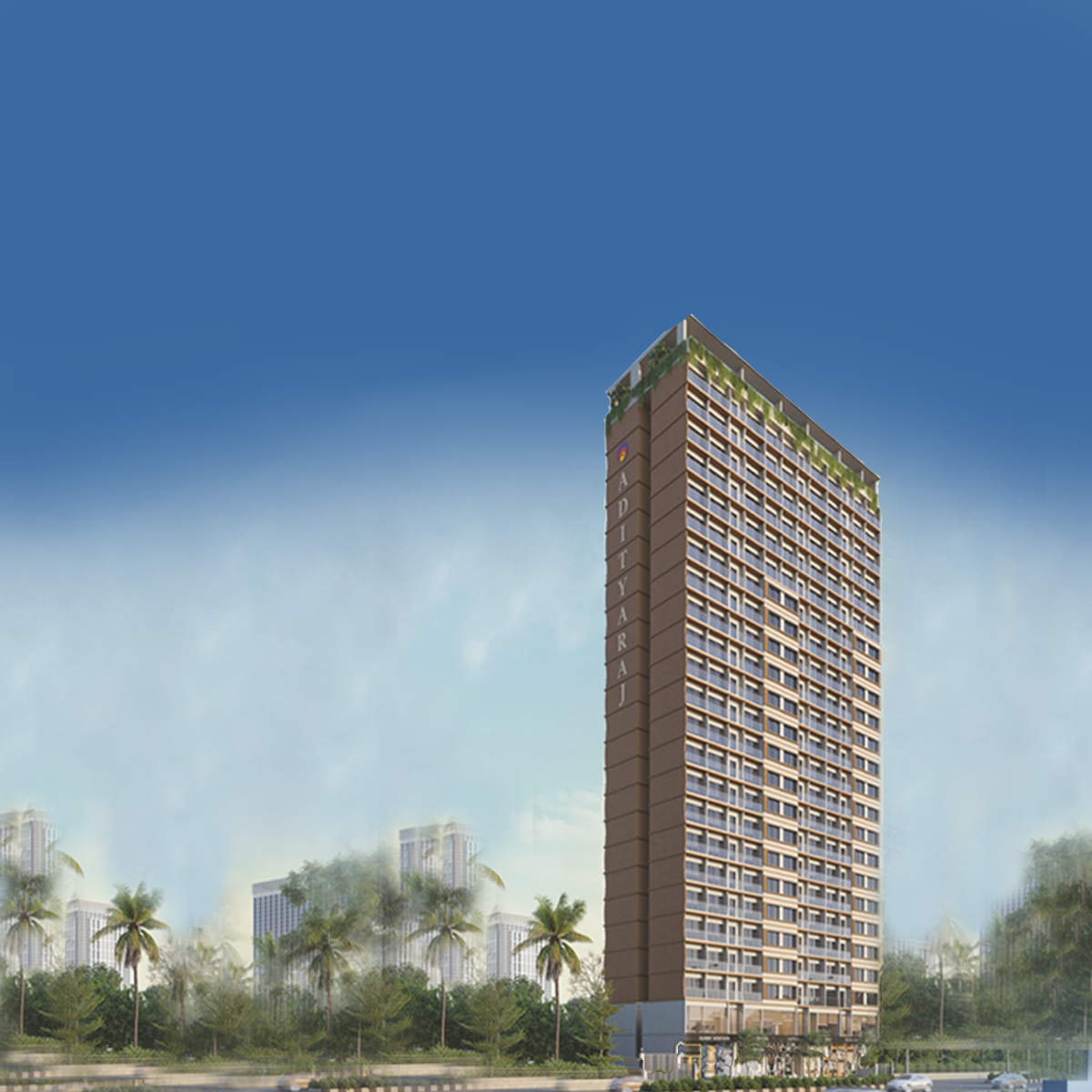 Adityaraj Landmark mobile banner