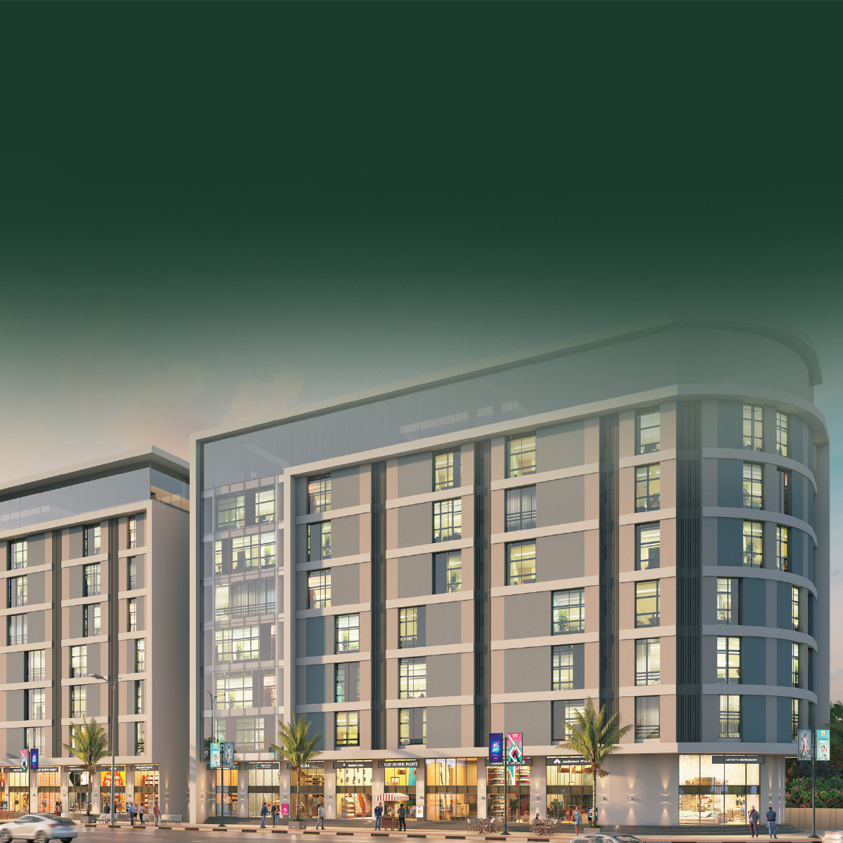 Park West mobile banner
