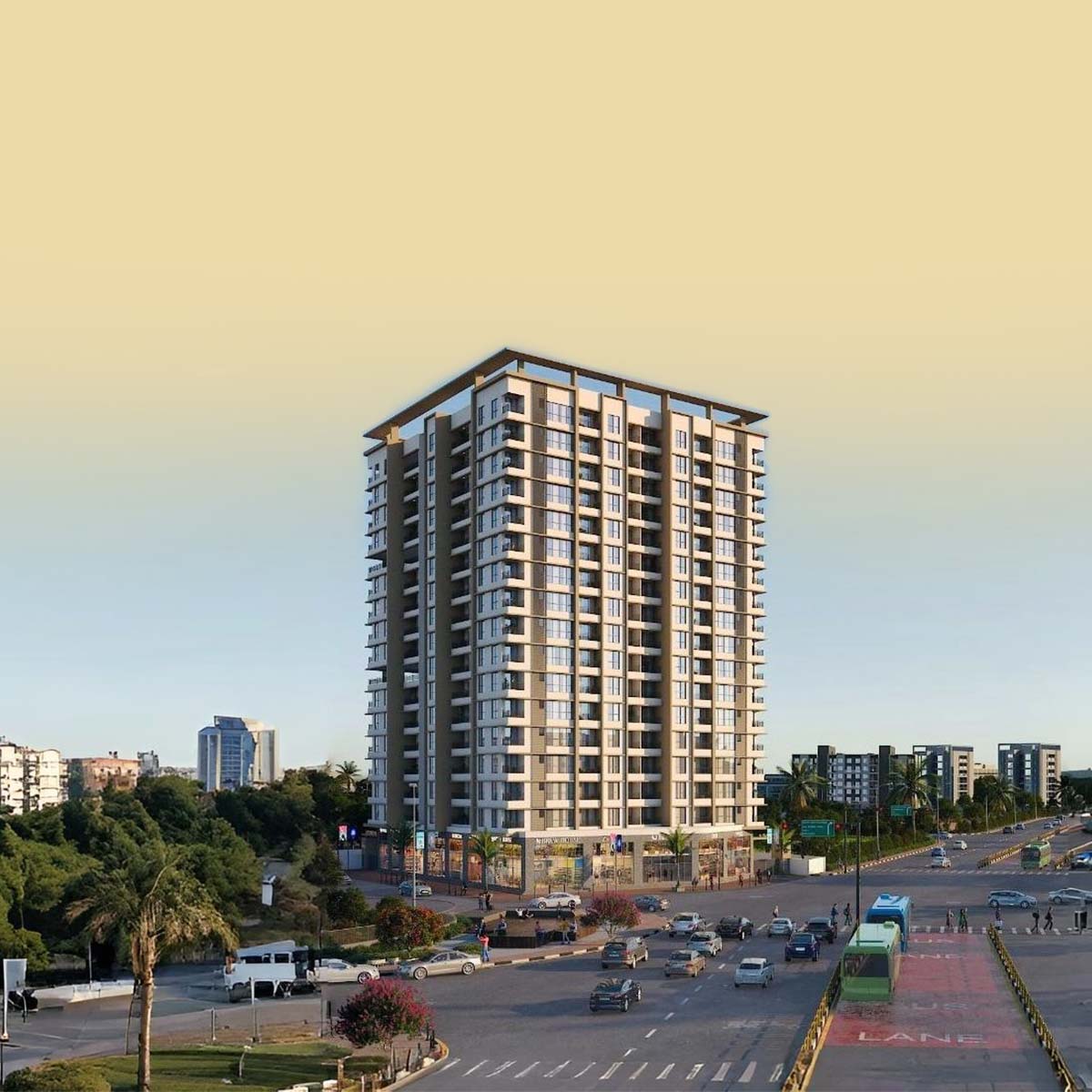 Santiago Skytown mobile banner