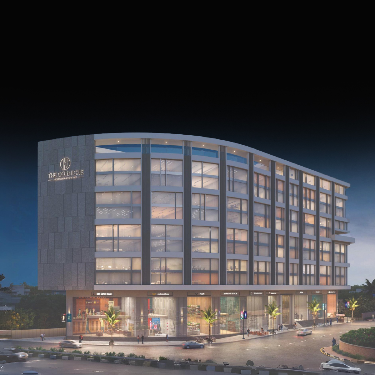 The Corniche mobile banner