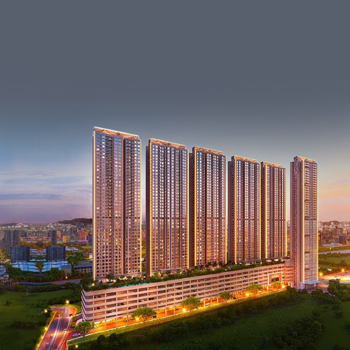 Runwal Avenue mobile banner