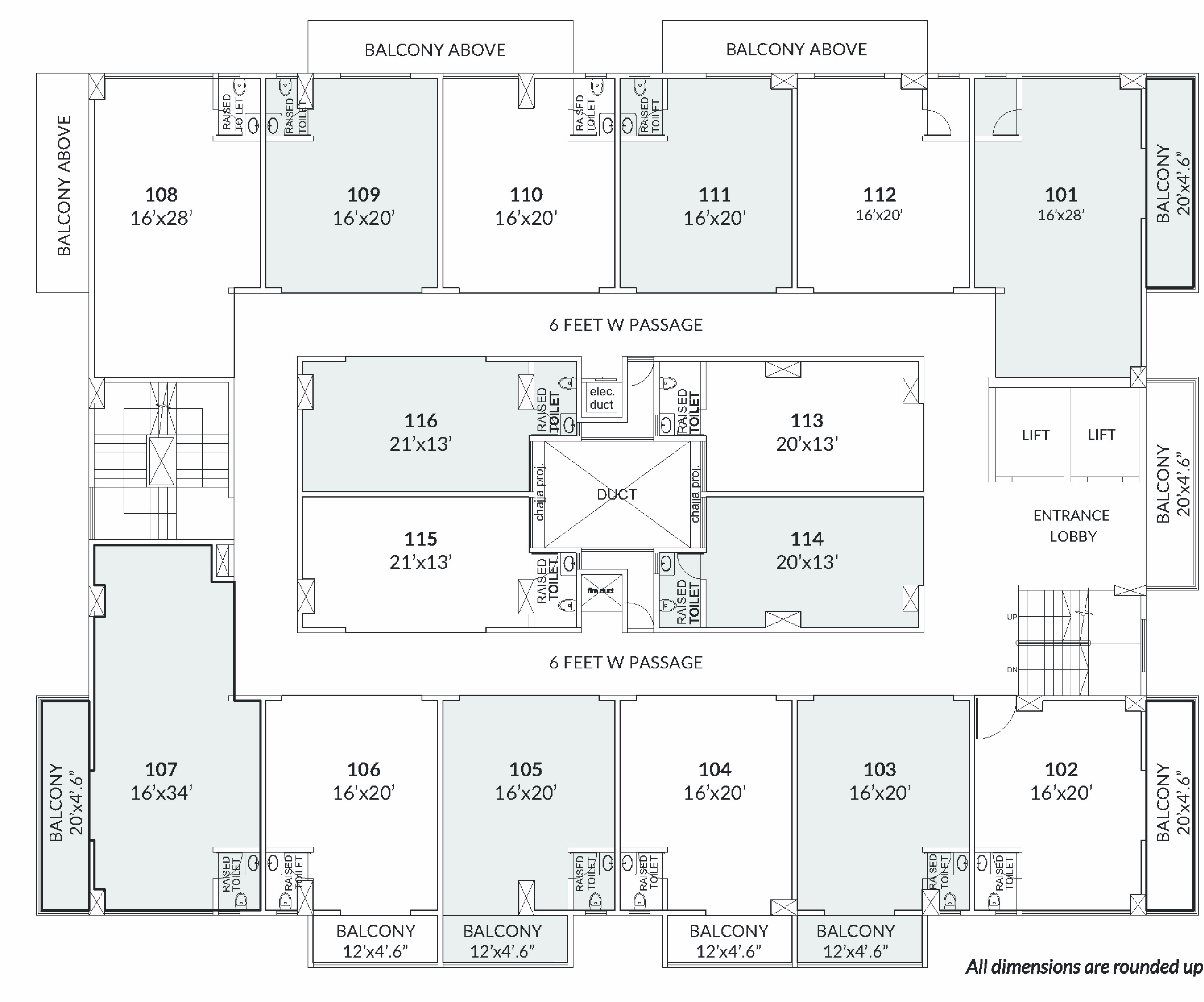 Office floor plan