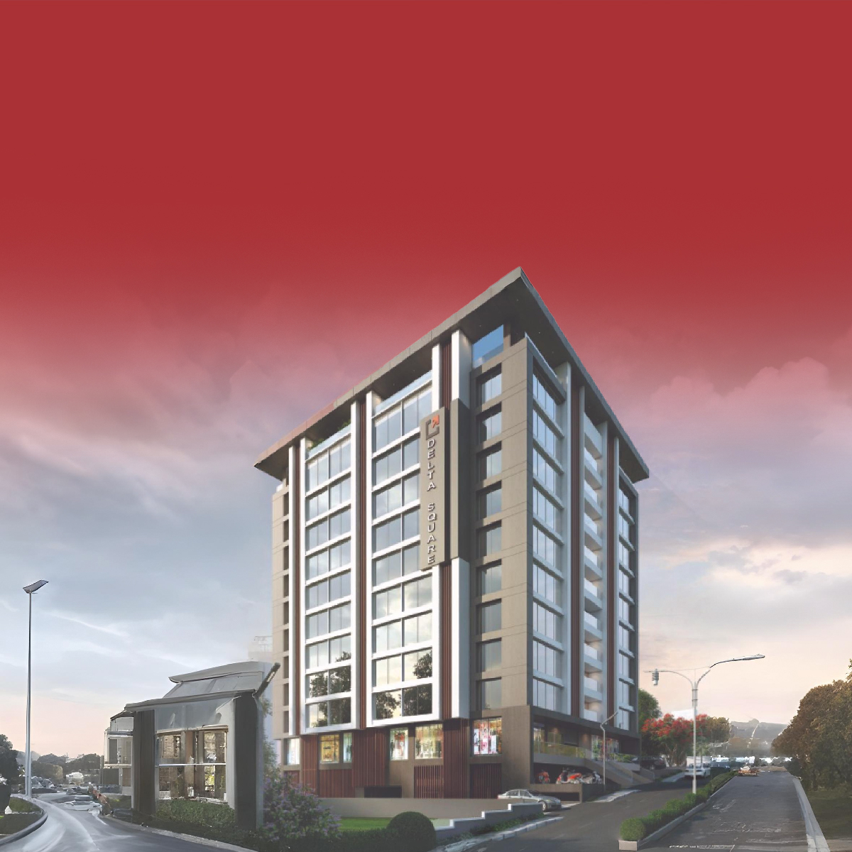 Delta Square  mobile banner