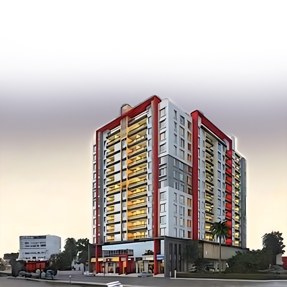 Kedar Residency mobile banner
