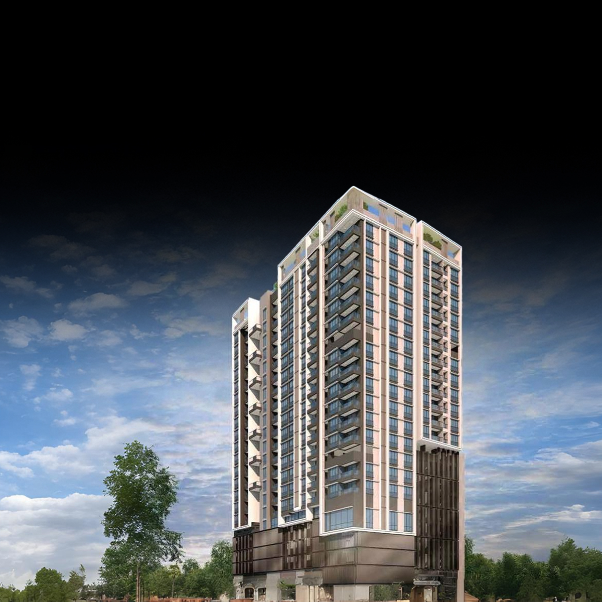 Rustomjee Prive mobile banner