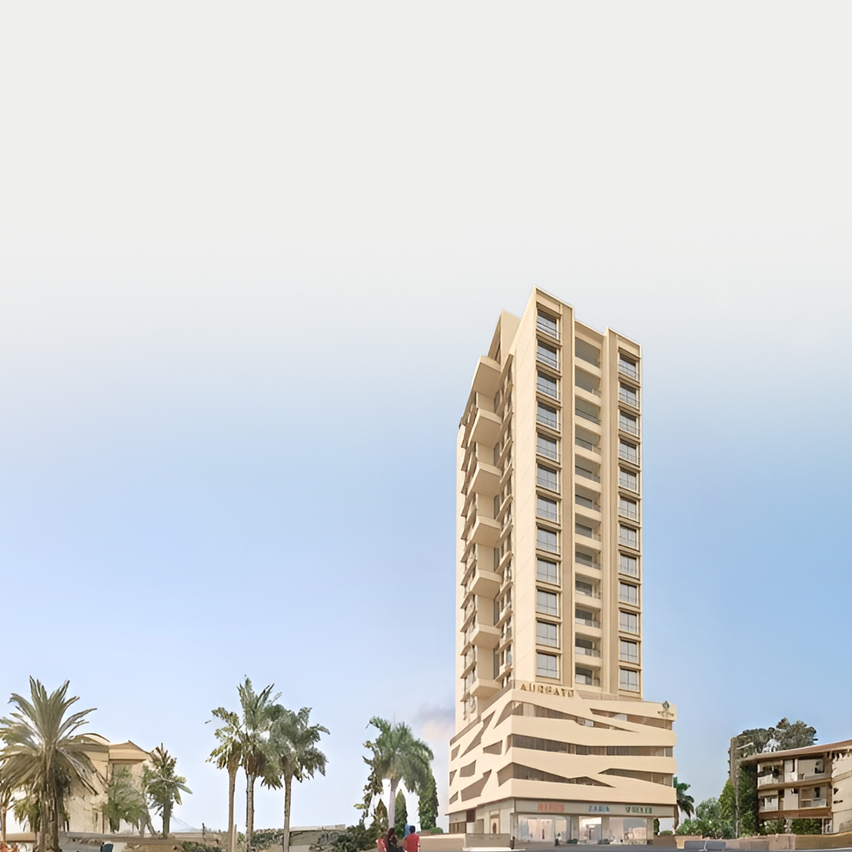 Aureate mobile banner