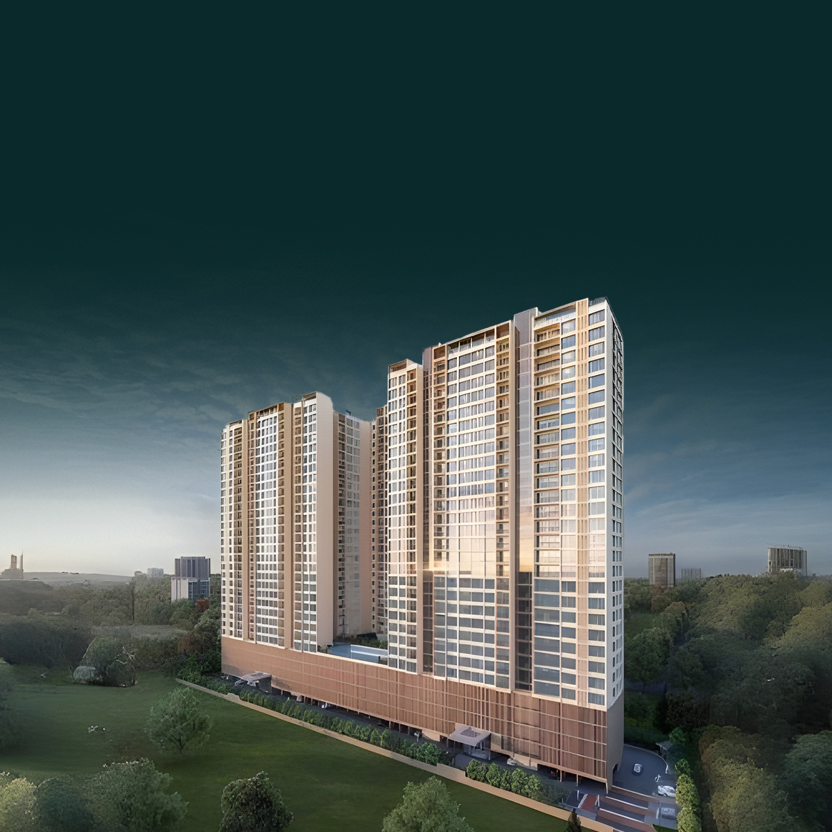 Kumar Parth Tower mobile banner