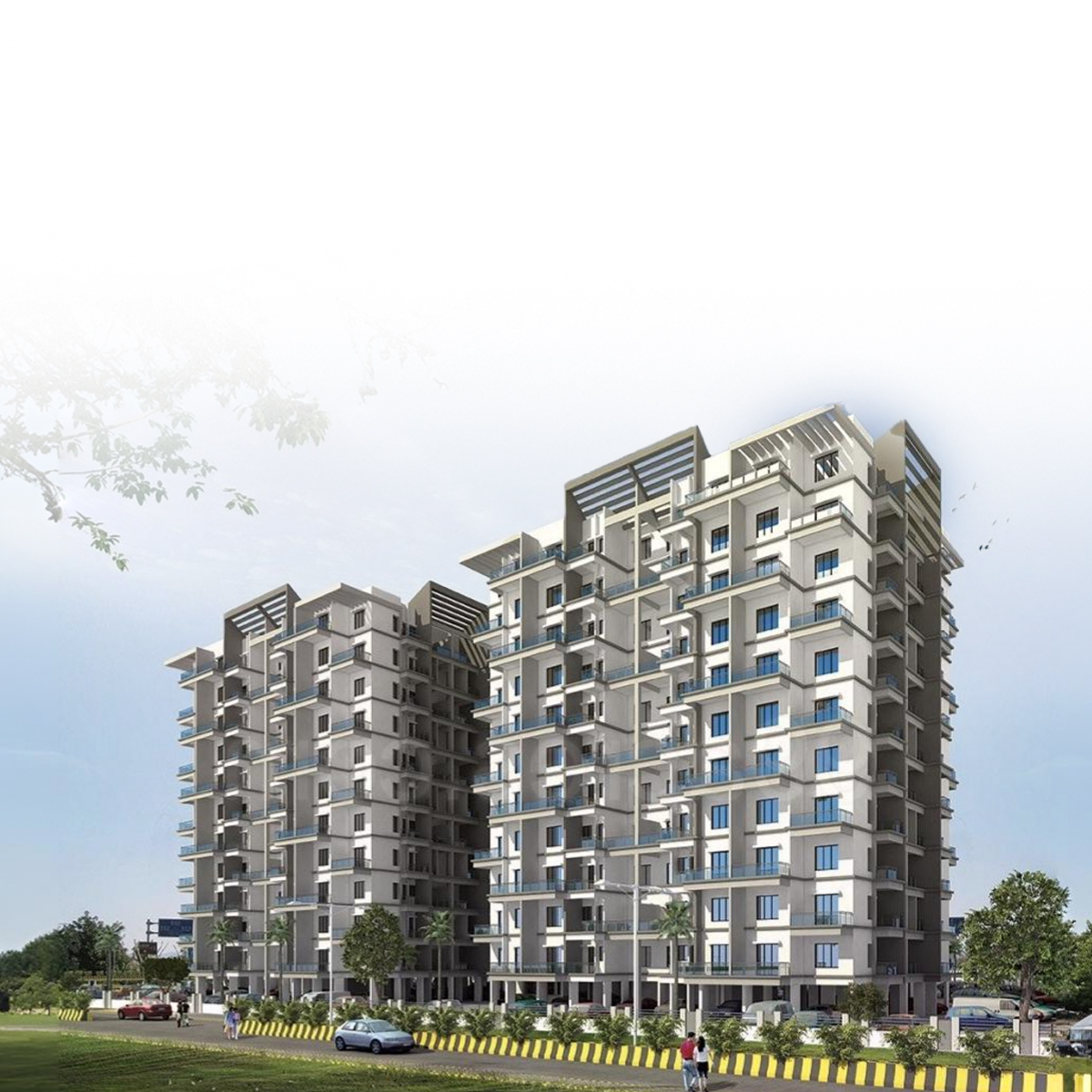 Aksha Vrundavan mobile banner