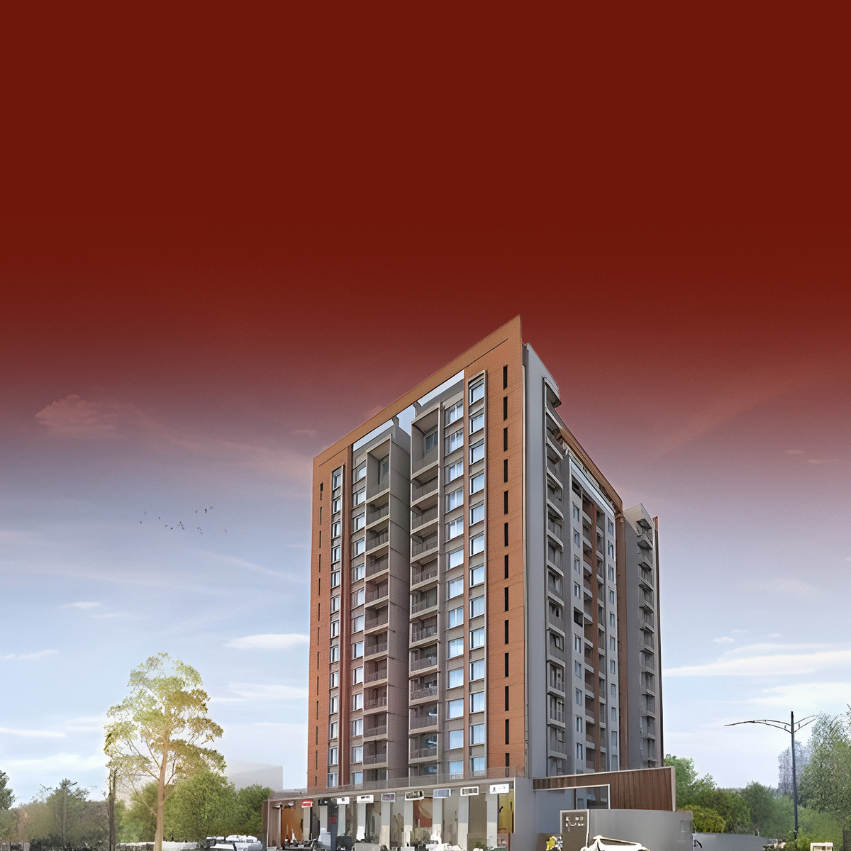Sunrise Tower mobile banner