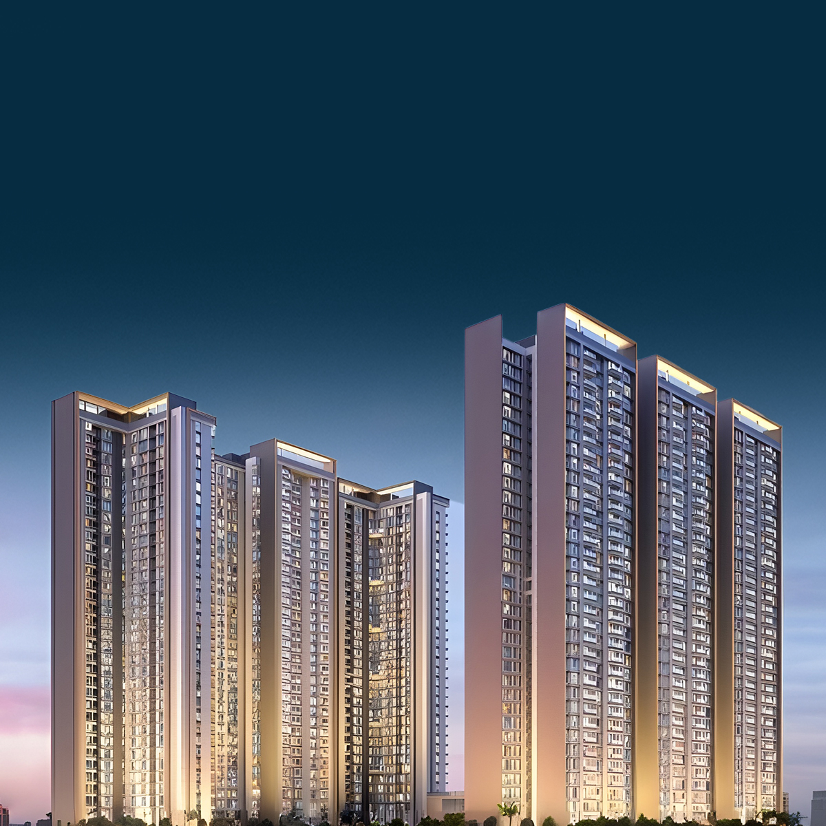 Gera's Avive Towers mobile banner