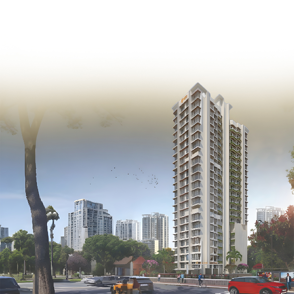 Aria Park mobile banner