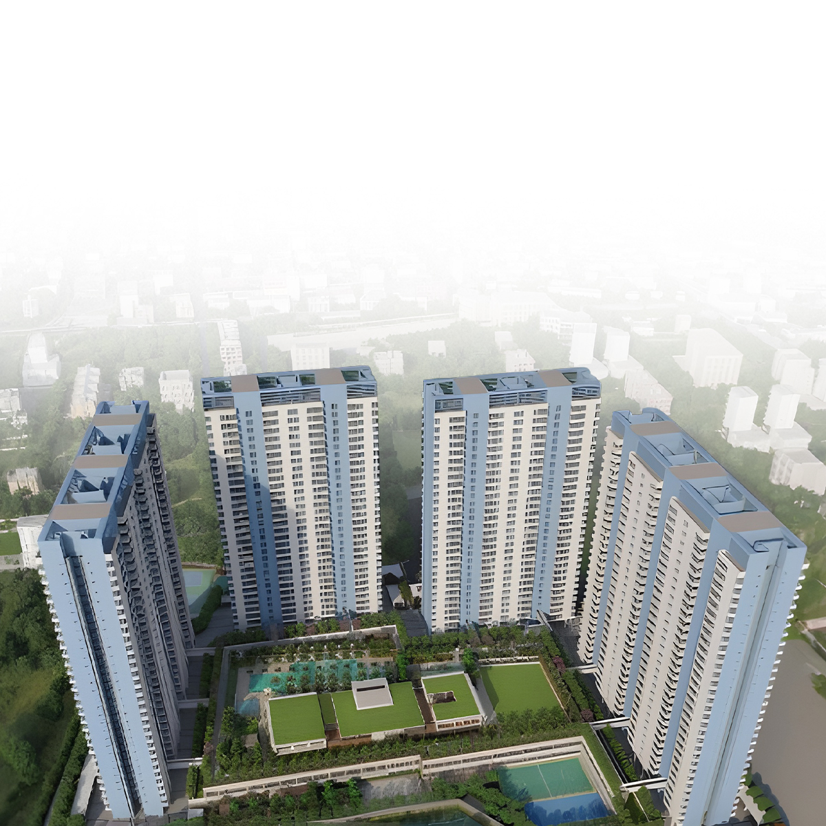 Kumar Parc Residences A1 mobile banner