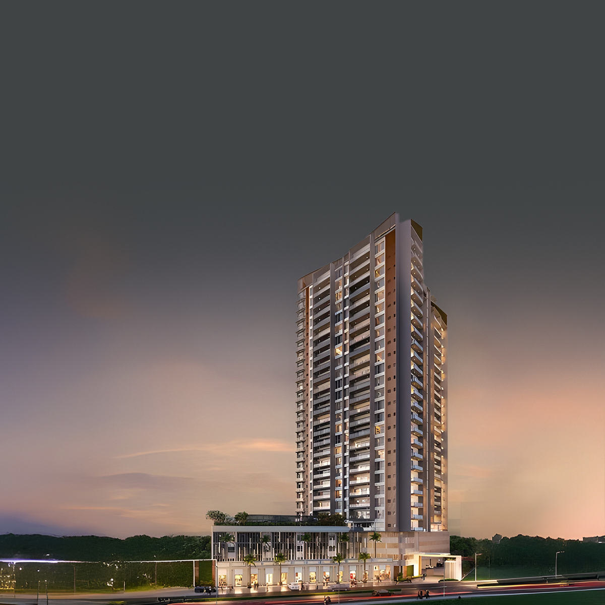 Presidential Tower mobile banner