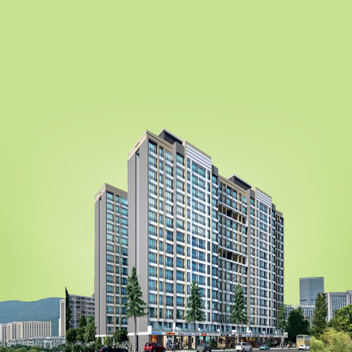 Green View Apartment mobile banner