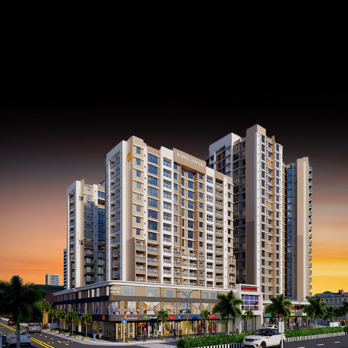 Yashraj Paradise mobile banner