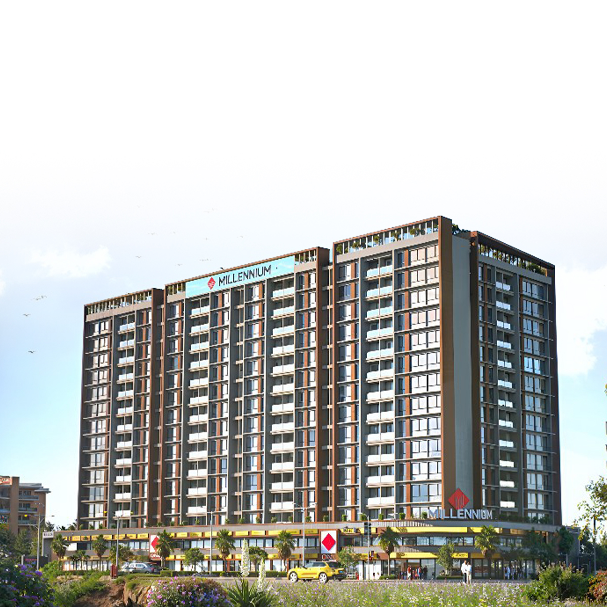 One Millennium mobile banner