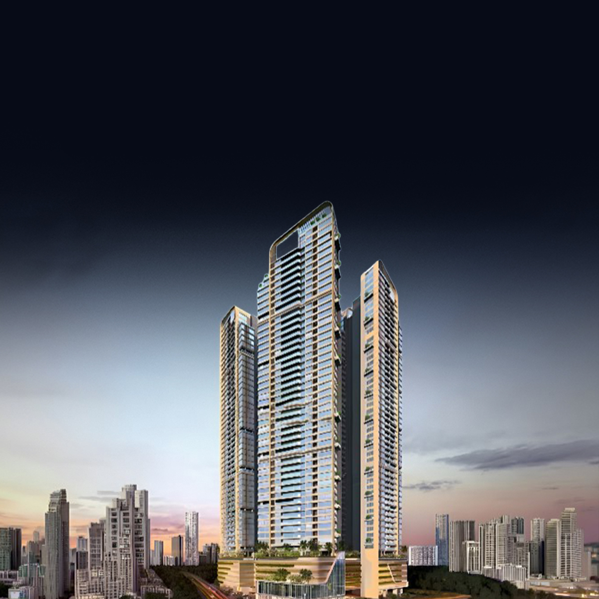 Beaumonte Tower mobile banner