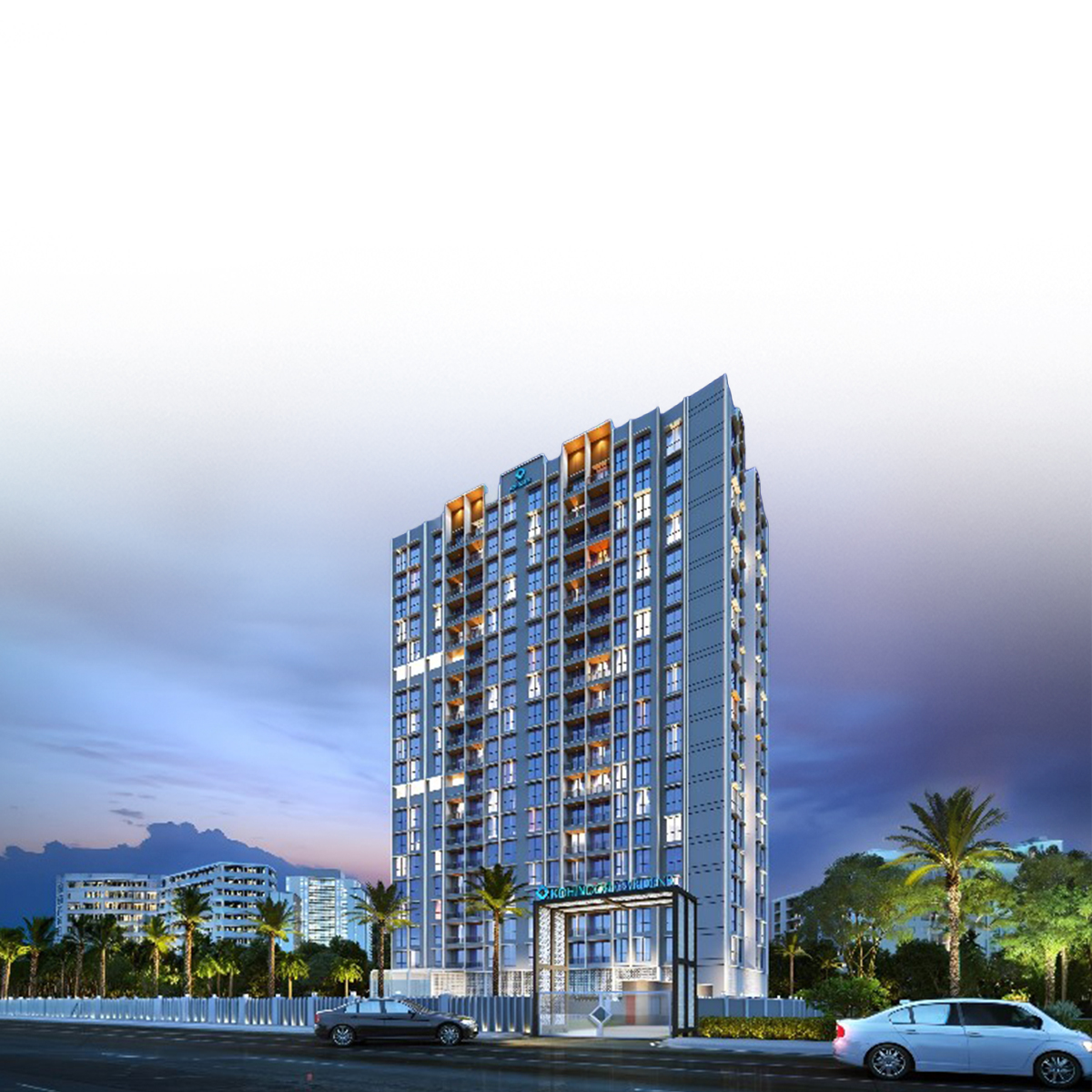 Kohinoor Gardens mobile banner