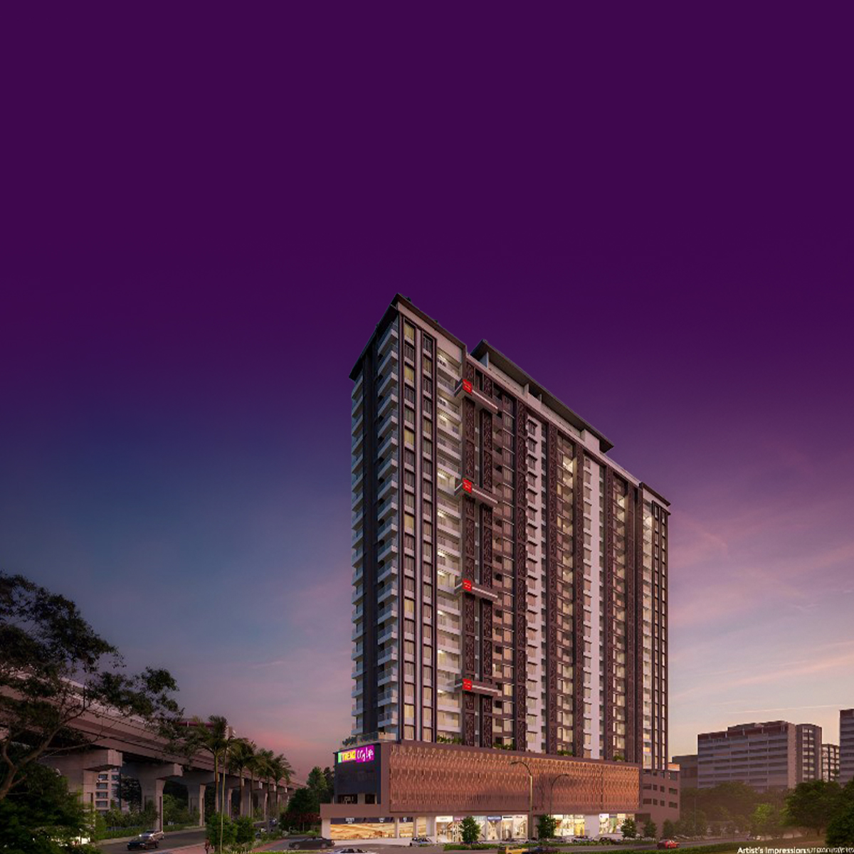Itrend City Life mobile banner