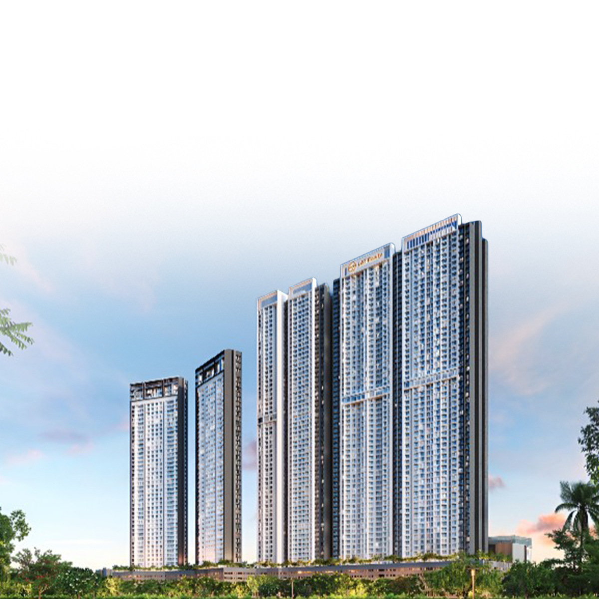 Evara Heights mobile banner