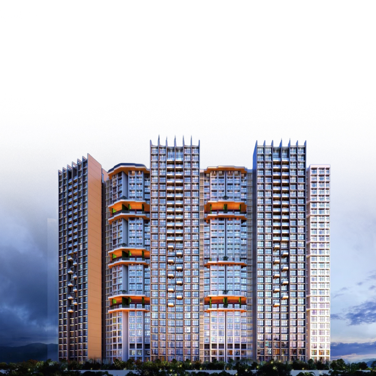 Kanakia future city mobile banner