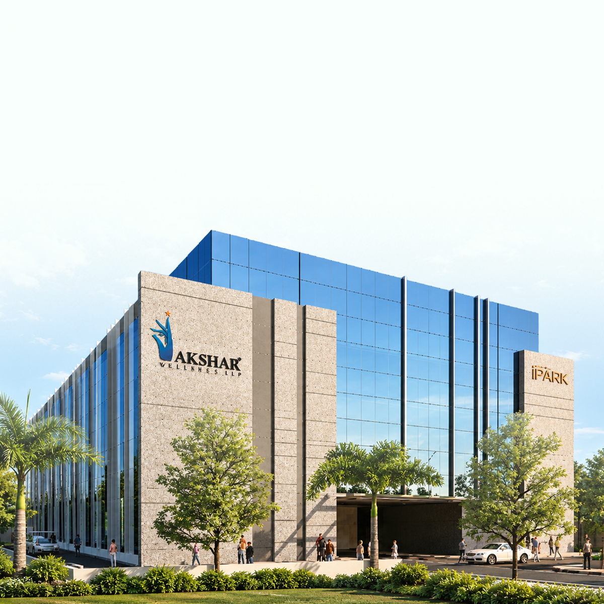 Akshar Business Park mobile banner