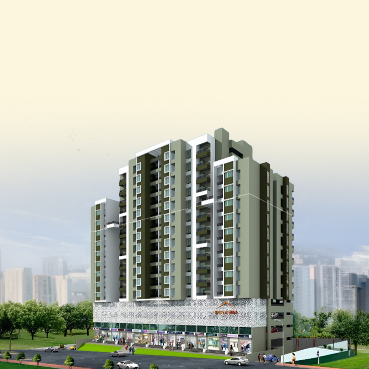 Amruta Vihar mobile banner
