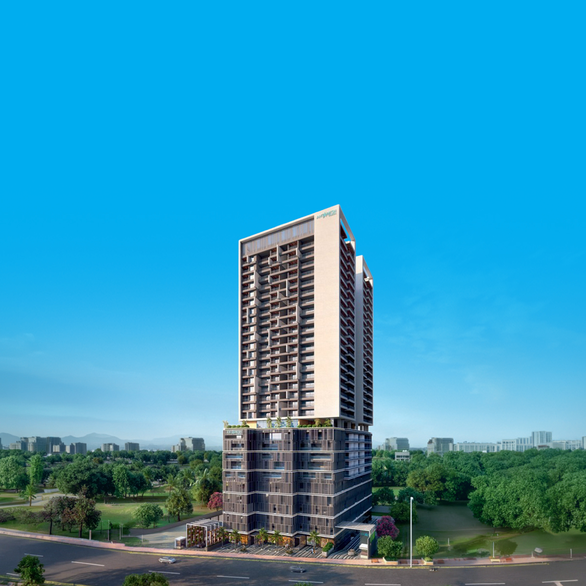 Antariksh Towers mobile banner