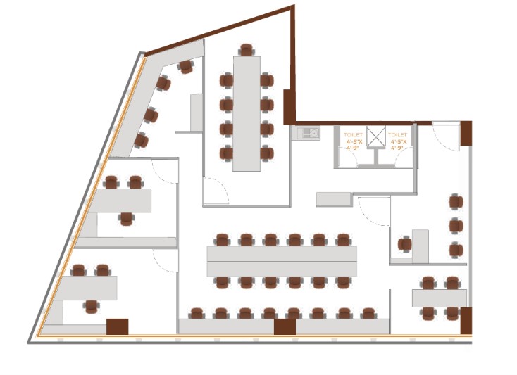 Office Space floor plan