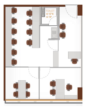 Office Space floor plan