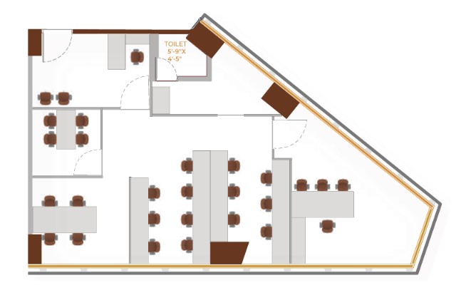 Office Space floor plan
