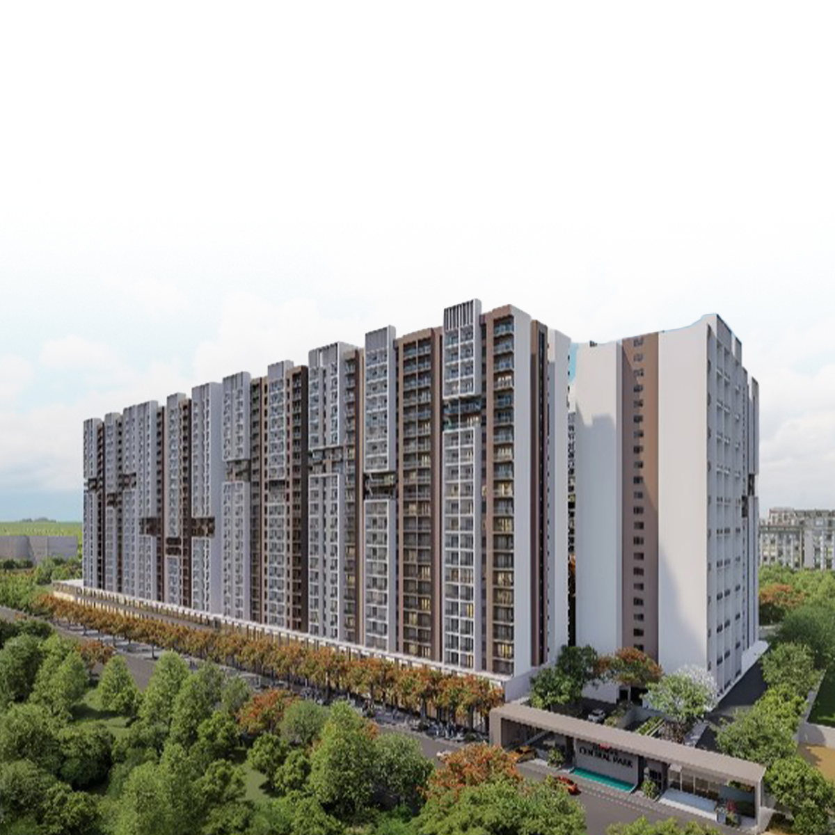 Kohinoor Central Park mobile banner