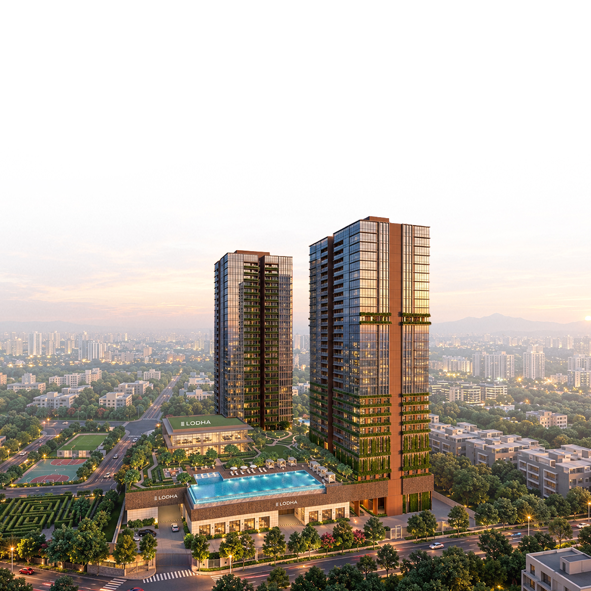 Lodha Altero mobile banner
