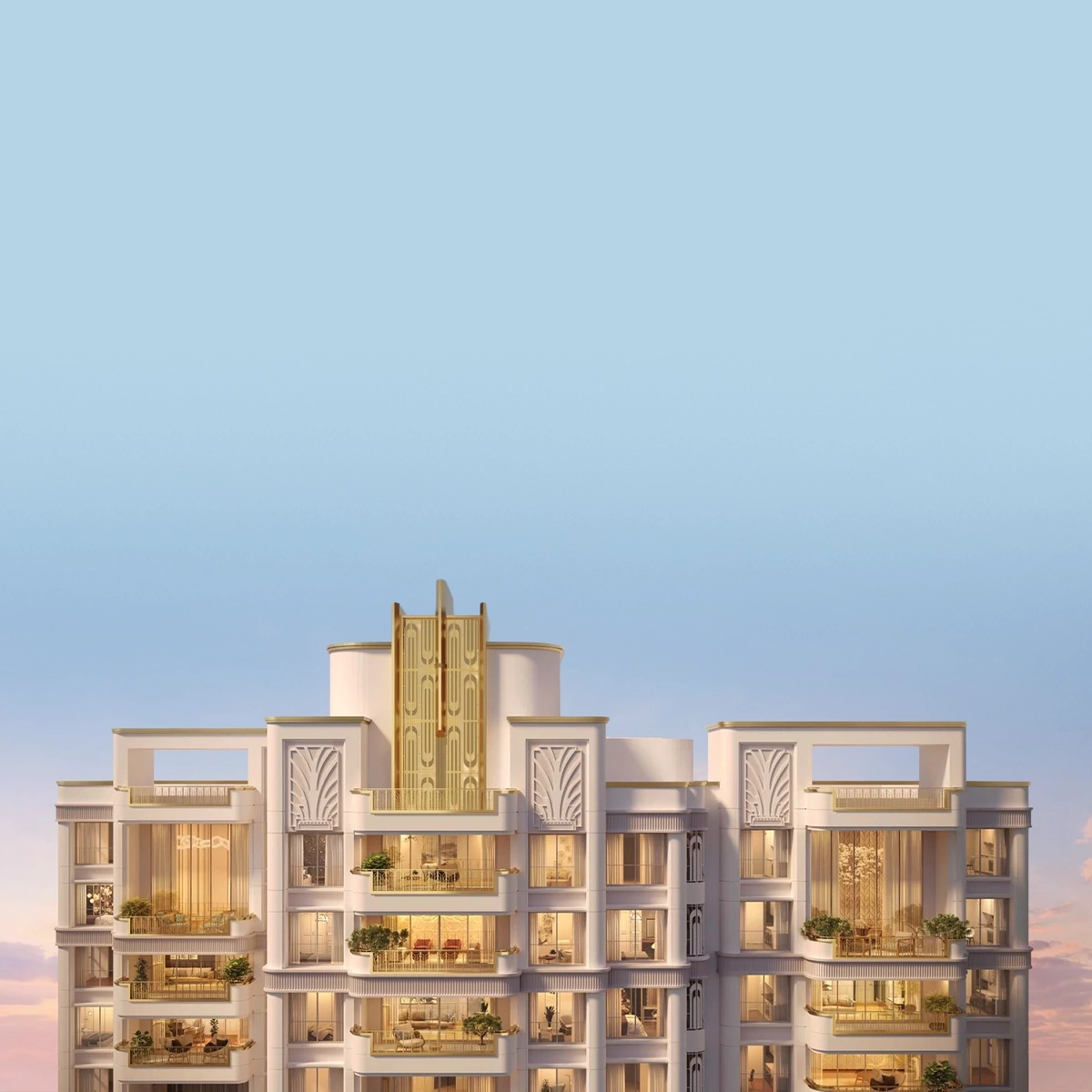 Lodha Hanging Gardens mobile banner