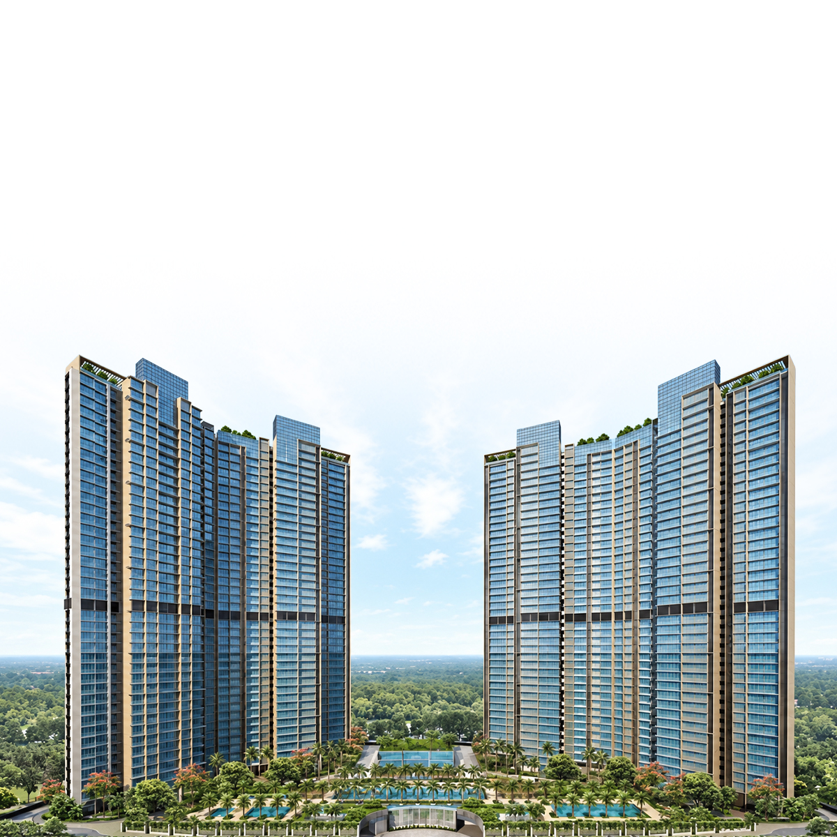 Lodha Woods mobile banner