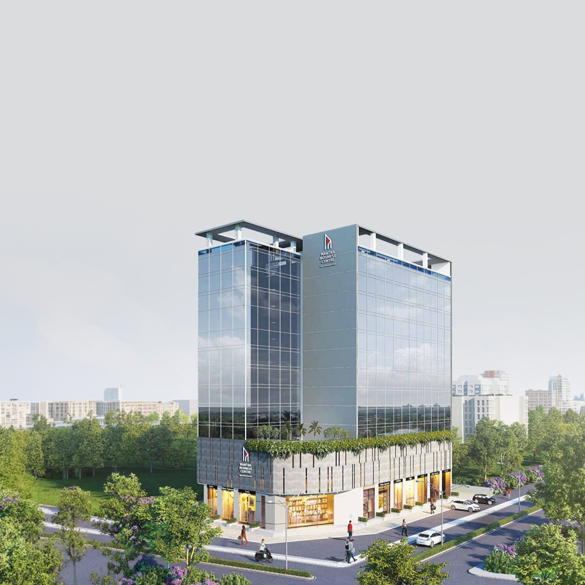 Mantra Business Centre mobile banner
