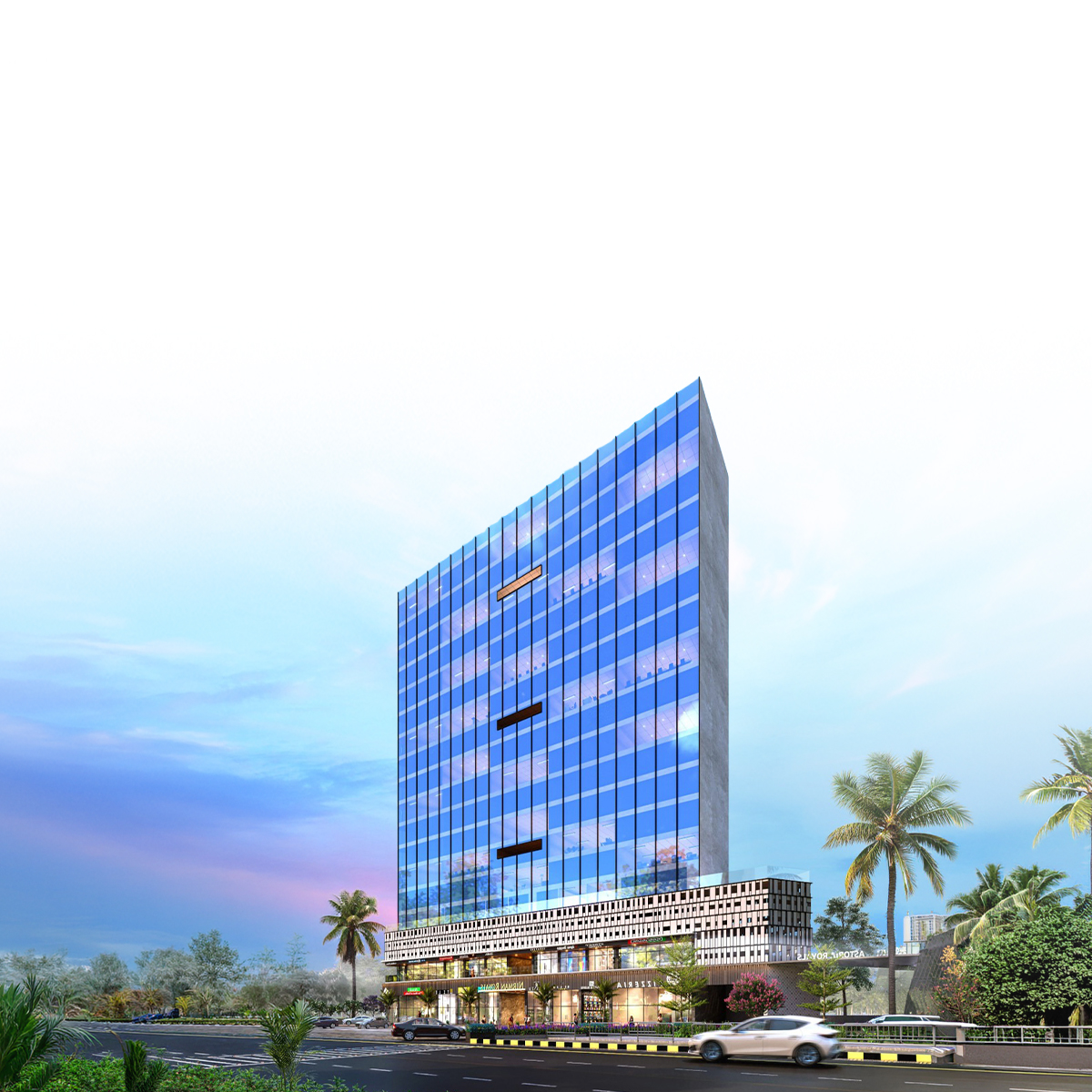 Nirman Royals mobile banner