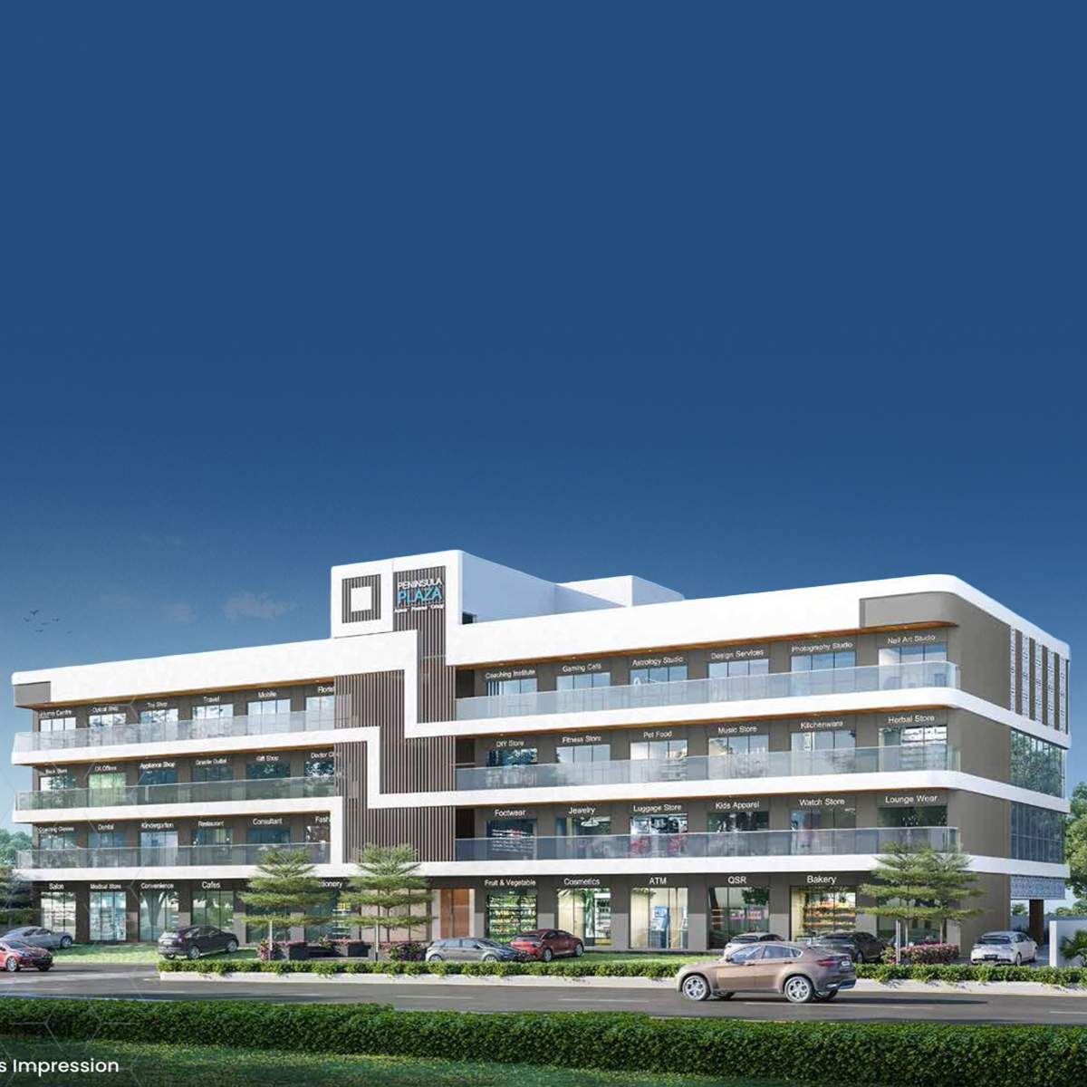 Peninsula Plaza mobile banner