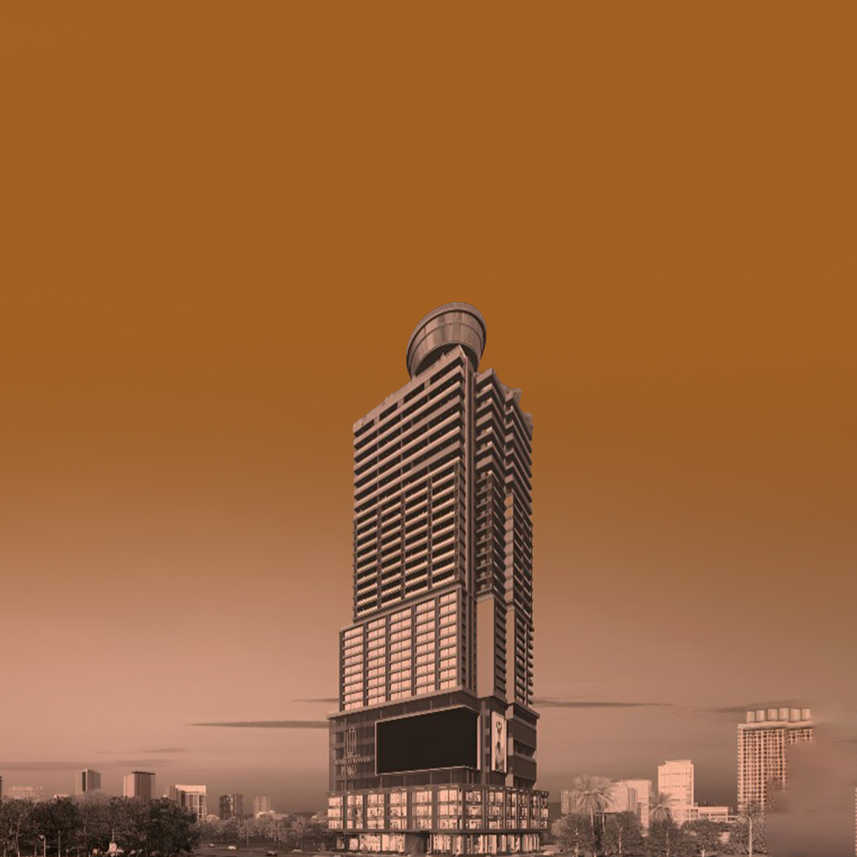 Platinum 9 World Tower mobile banner