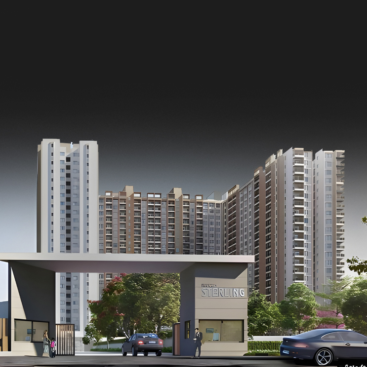 Raheja Sterling mobile banner