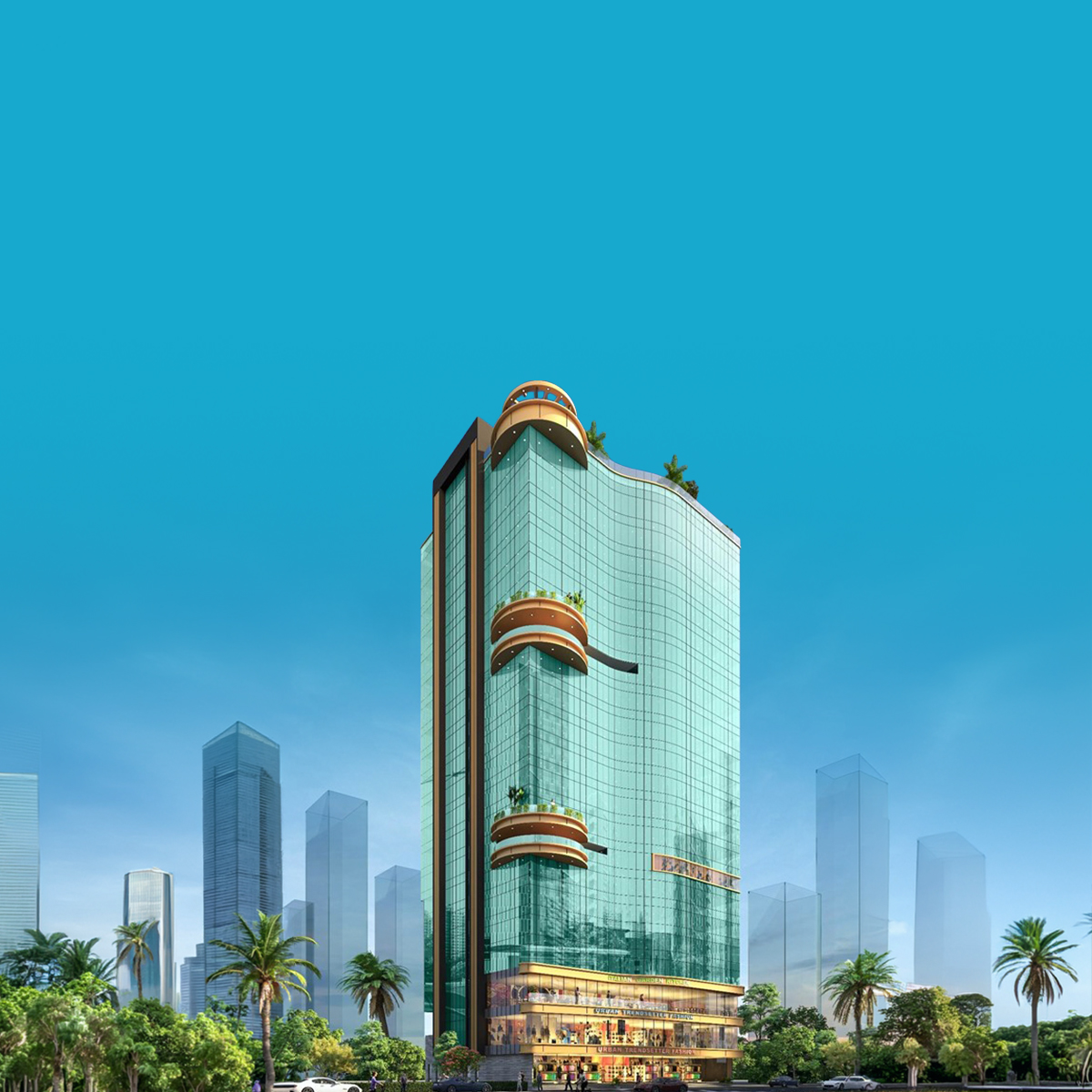 The Wave mobile banner