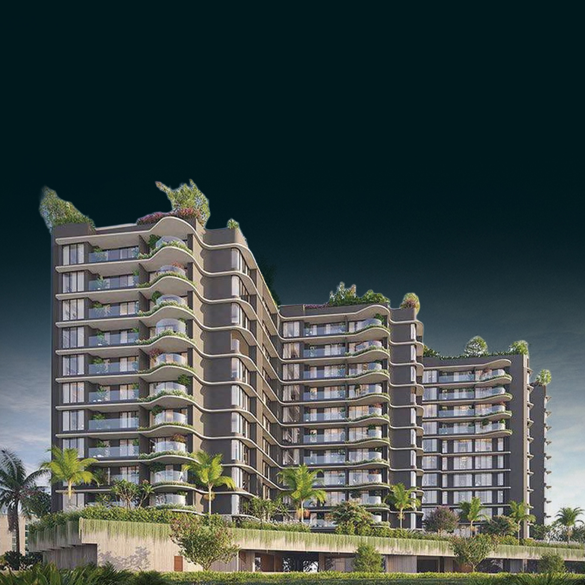 Trinity Towers mobile banner