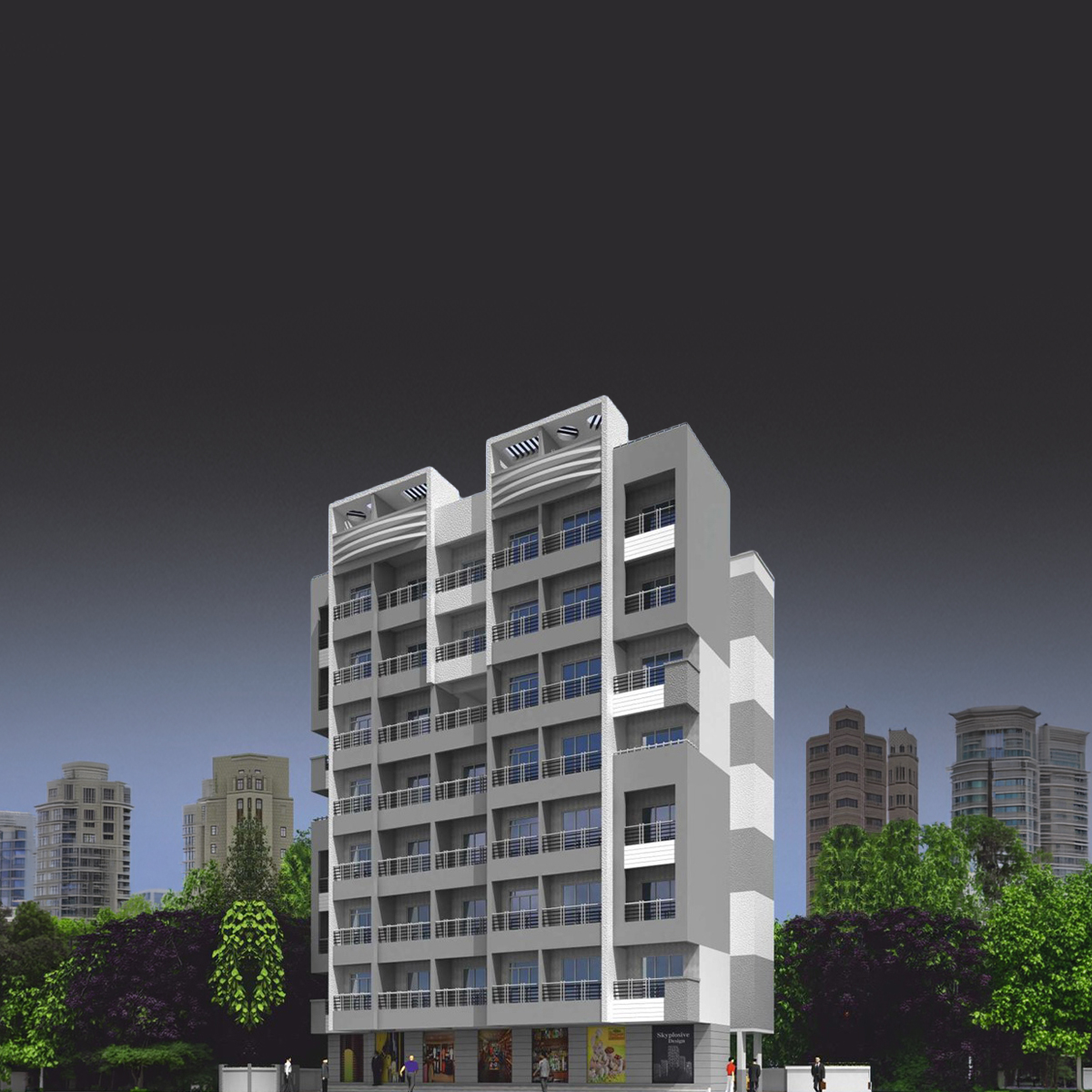 TRISHAN ENCLAVE mobile banner