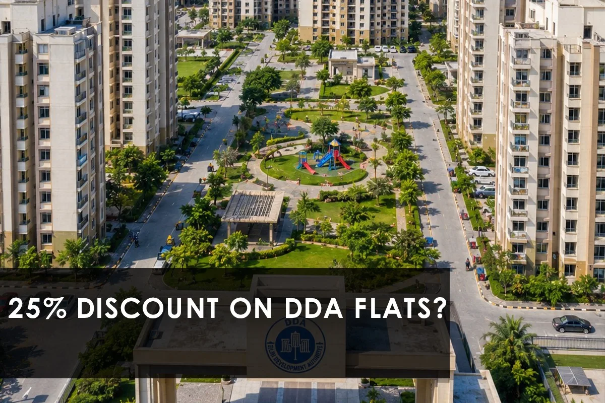 Dda Narela Flats: 25% Off For Government Employees