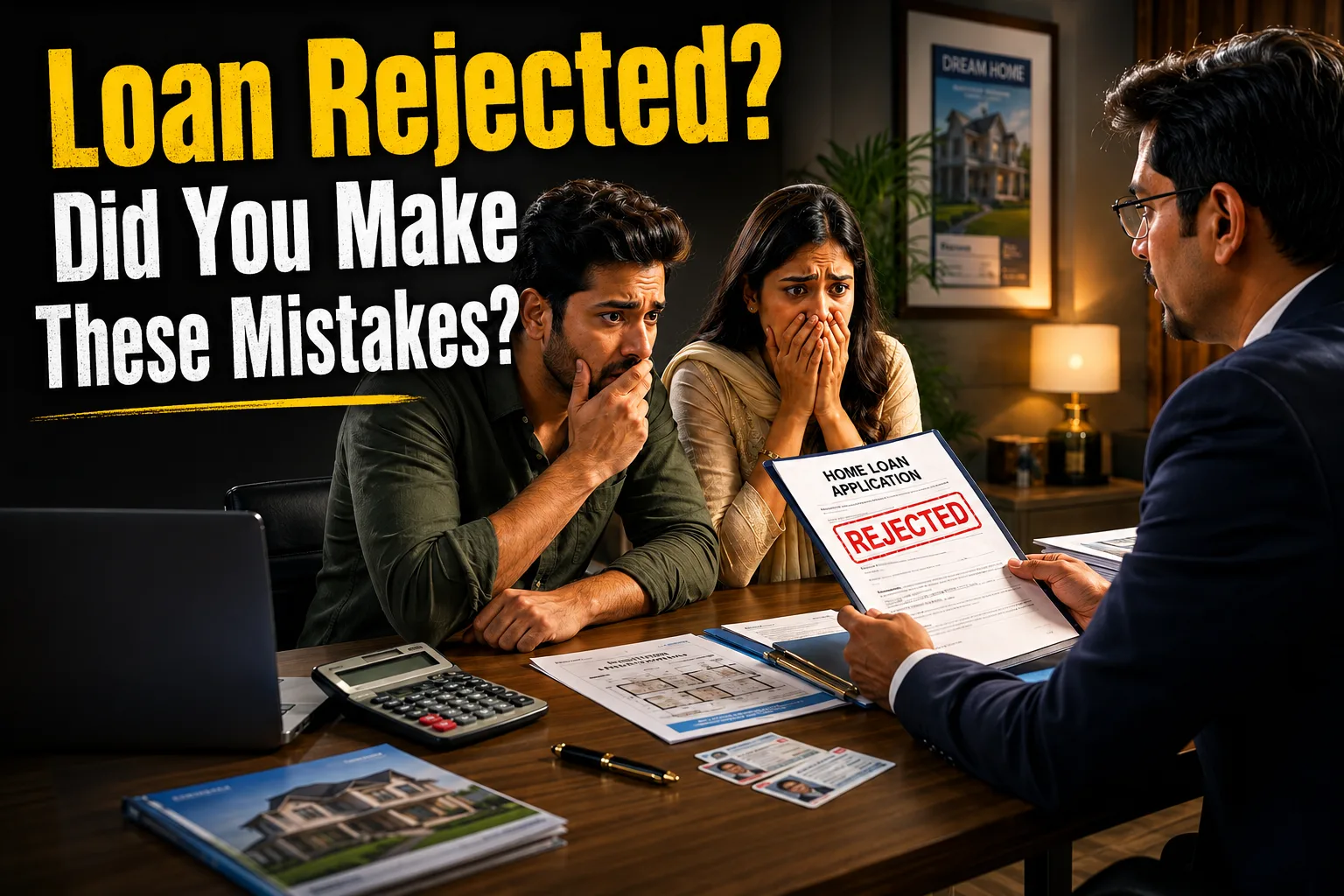 Avoid Home Loan Rejection: Top Mistakes Buyers Make