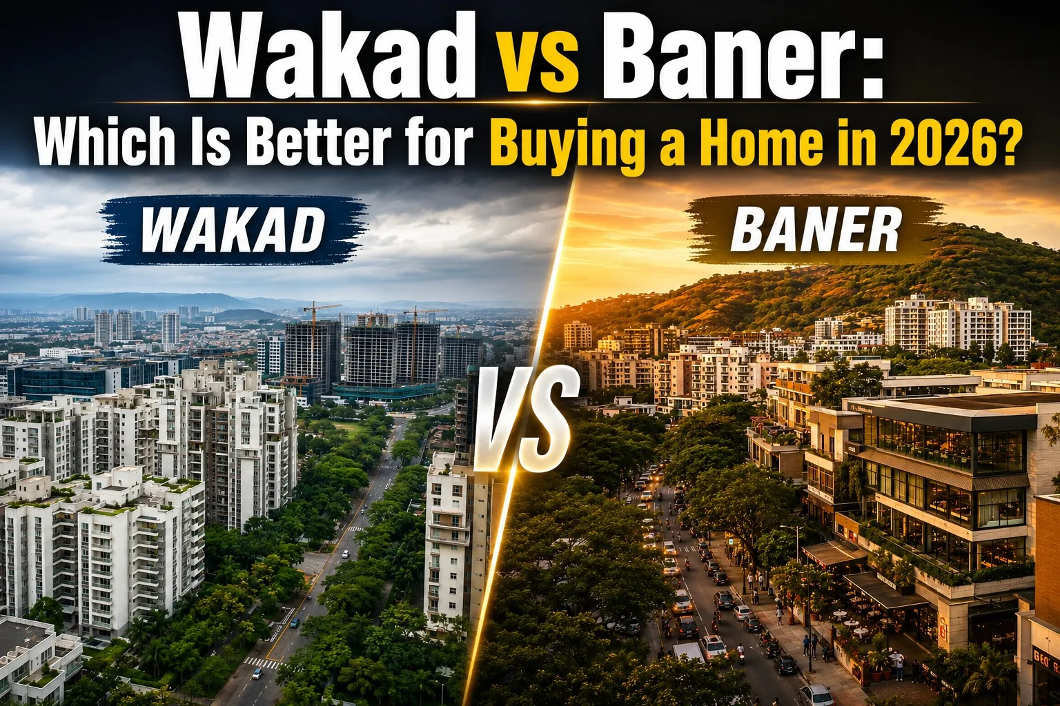 Wakad Vs Baner 2026: Home Buying Guide For Pune Property