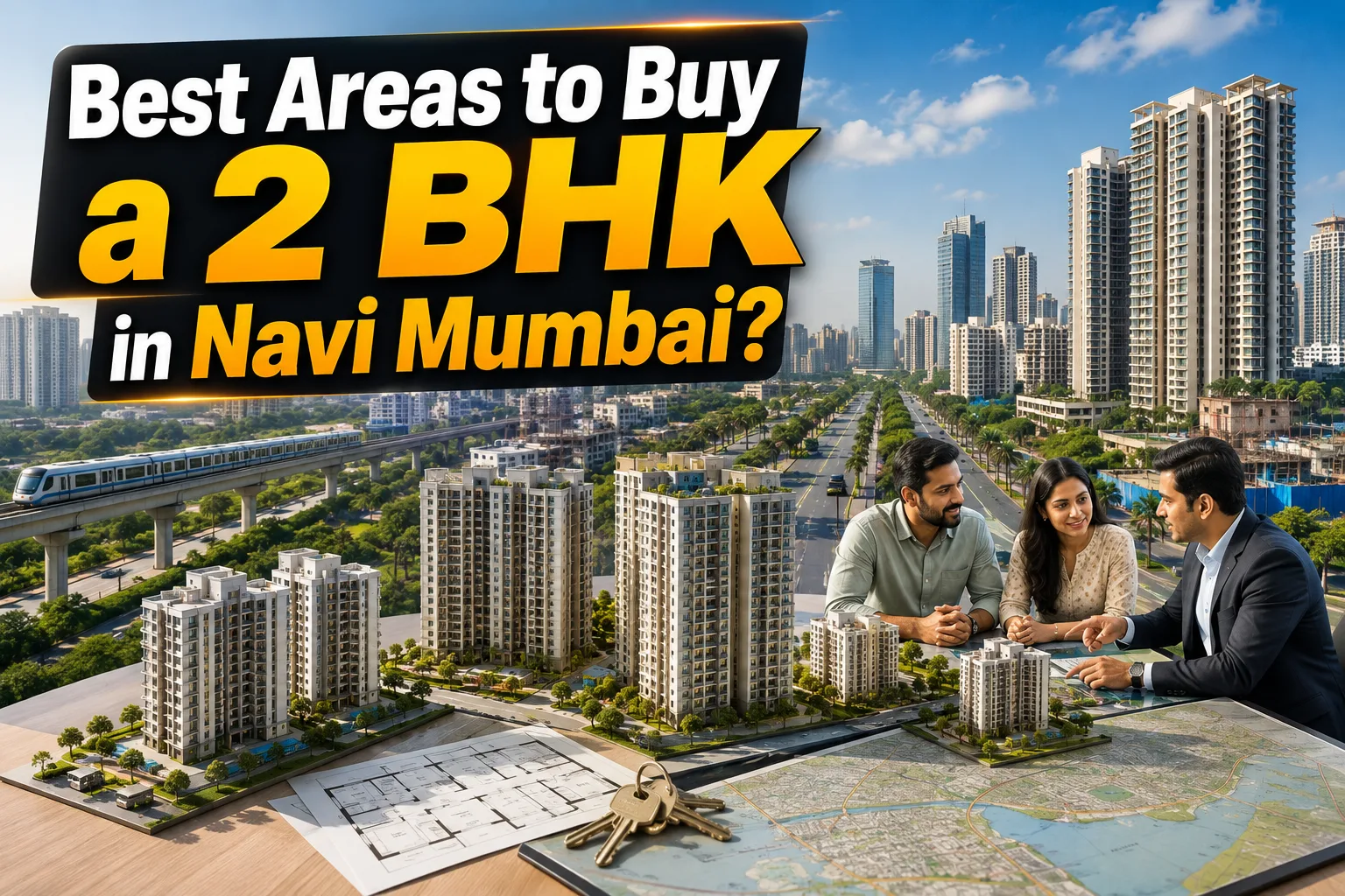 Best 2 BHK Flats In Navi Mumbai: Areas & Investment Guide