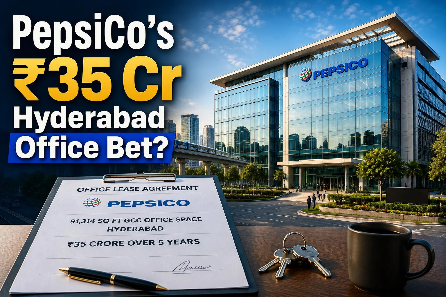 PepsiCo Expands Hyderabad Gcc Footprint With New Office Lease