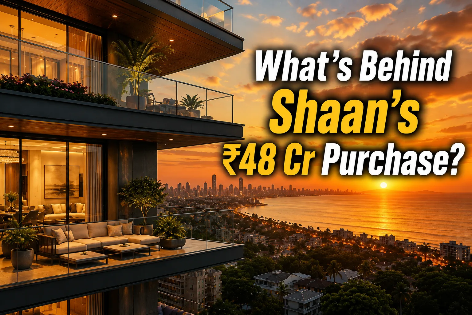 Shaan & Radhika Buy ₹48 Cr Luxury Home In Bandra, Mumbai